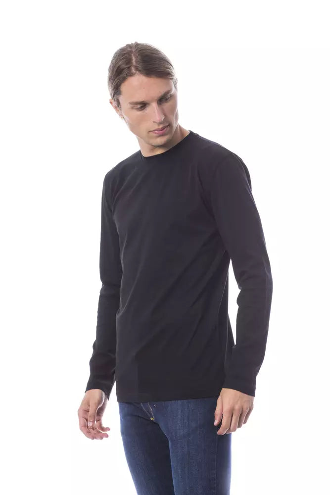 Verri Black Cotton Men T-Shirt